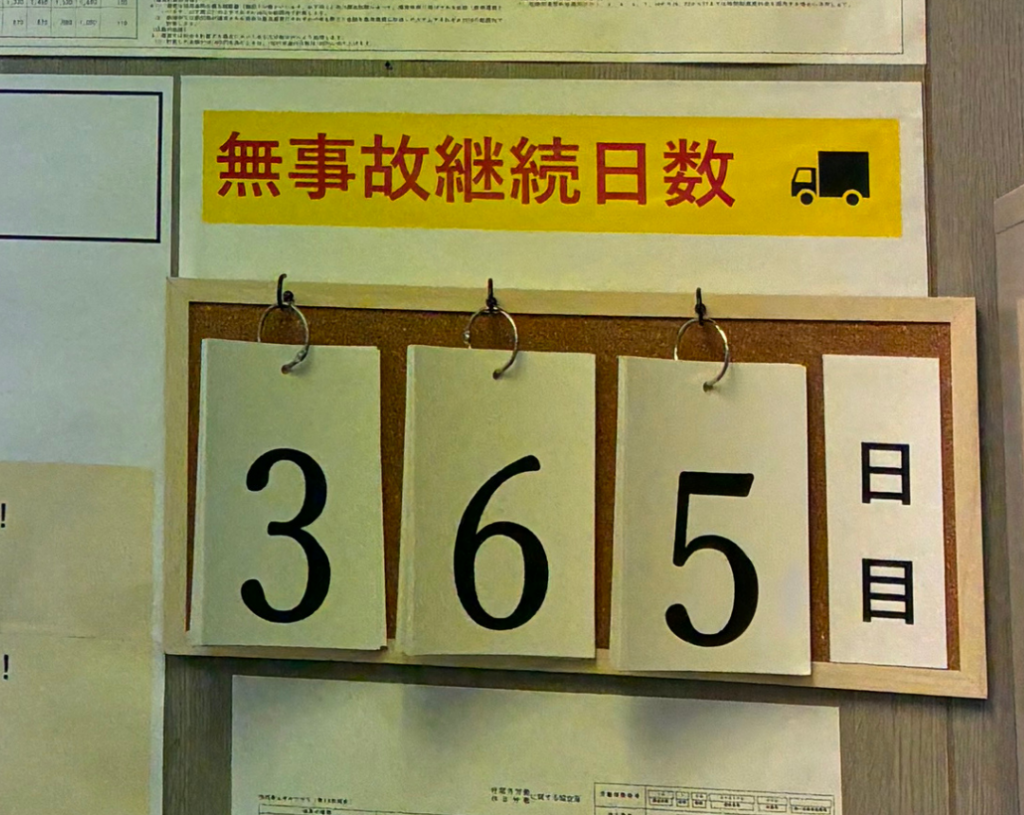 無事故・無違反継続日数
